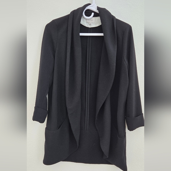 ARITZIA Wilfred Chevalier Jacket Relaxed Black Blazer size 8 - Picture 5 of 13